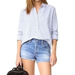Young Fabulous & Broke Niels Stripe Popover Blouse